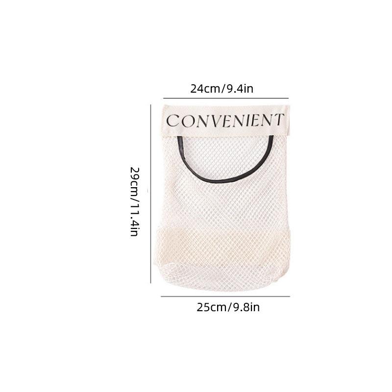 Wall Mount Mesh Storage Bag Garbage Bag Holder Plastic Shopping Bags Dispenser Sundries Bag Bathroom Net Storage Organizer слонова кістка
Wall Mount Mesh Storage Bag Garbage Bag Holder Plastic Shopping Bags Dispenser Sundries Bag Bathroom Net Storage Organizer слонова кістка