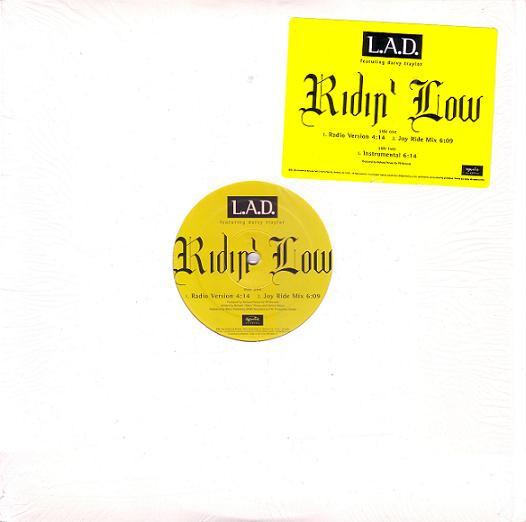 12inch Record L.A.D. - Ridin Low HR660010 Hollywood Recor 1995 US Rap & Hip-Hop/R&B Used
12inch Record L.A.D. - Ridin Low HR660010 Hollywood Recor 1995 US Rap & Hip-Hop/R&B Used