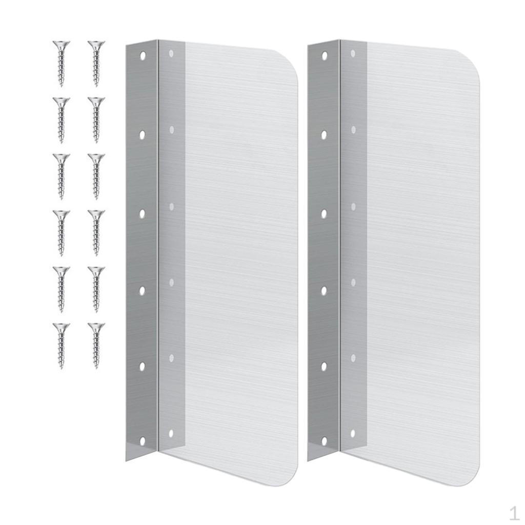 2 шт. из нержавеющей стали боковой брызговик ручная раковина для кухни ресторана 
2 шт. из нержавеющей стали боковой брызговик ручная раковина для кухни ресторана