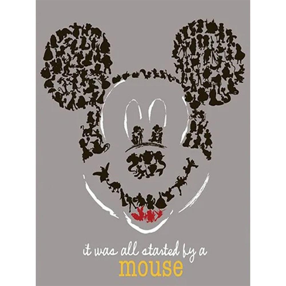 Disney Diamond Painting It All Started with A Mouse Creative Poster Mosaic Embroidery Diamond Painting Cross stitch Home Decoration 5D DIY Round 20x30cm
Disney Diamond Painting It All Started with A Mouse Creative Poster Mosaic Embroidery Diamond Painting Cross stitch Home Decoration 5D DIY Round 20x30cm