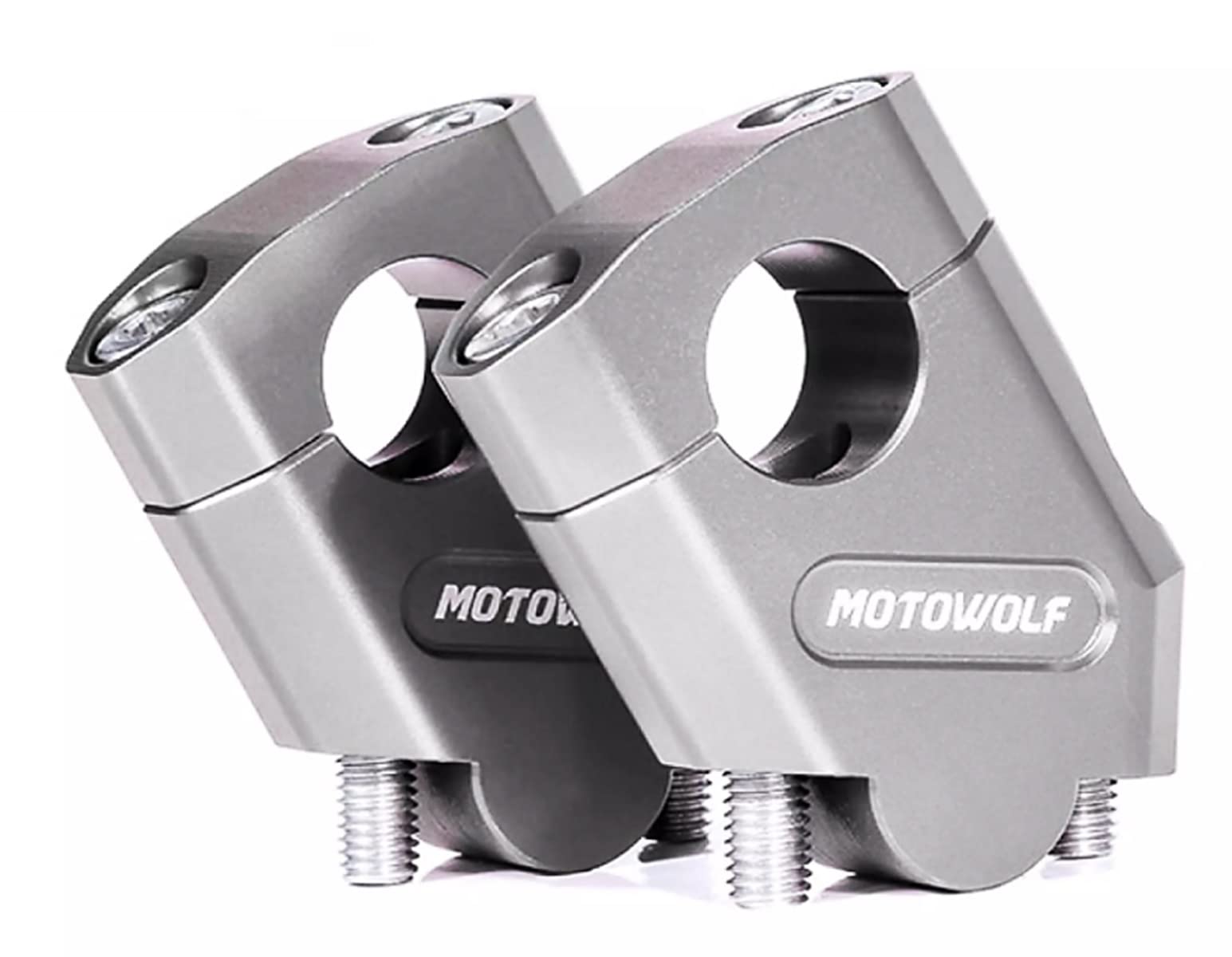 world Imp Motor Motorcycle 22mm Setback Spacer Kit CNC Aluminum Handle Clamp Setback Kit Universal Aftermarket (Silver (SV)
world Imp Motor Motorcycle 22mm Setback Spacer Kit CNC Aluminum Handle Clamp Setback Kit Universal Aftermarket (Silver (SV)