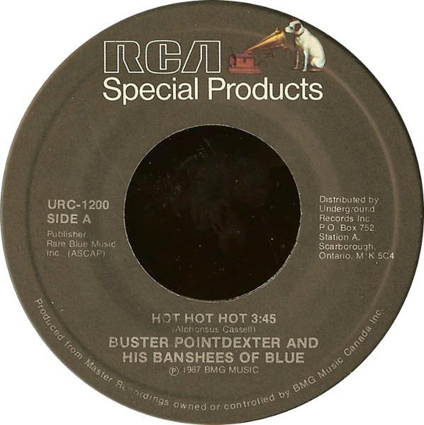 7inch Record BUSTER POINDEXTER HIS BANSHEES OF Hot Hot Hot Turn Up The Radio URC1200 RCA Special Pro Canada Rock Used
7inch Record BUSTER POINDEXTER HIS BANSHEES OF Hot Hot Hot Turn Up The Radio URC1200 RCA Special Pro Canada Rock Used