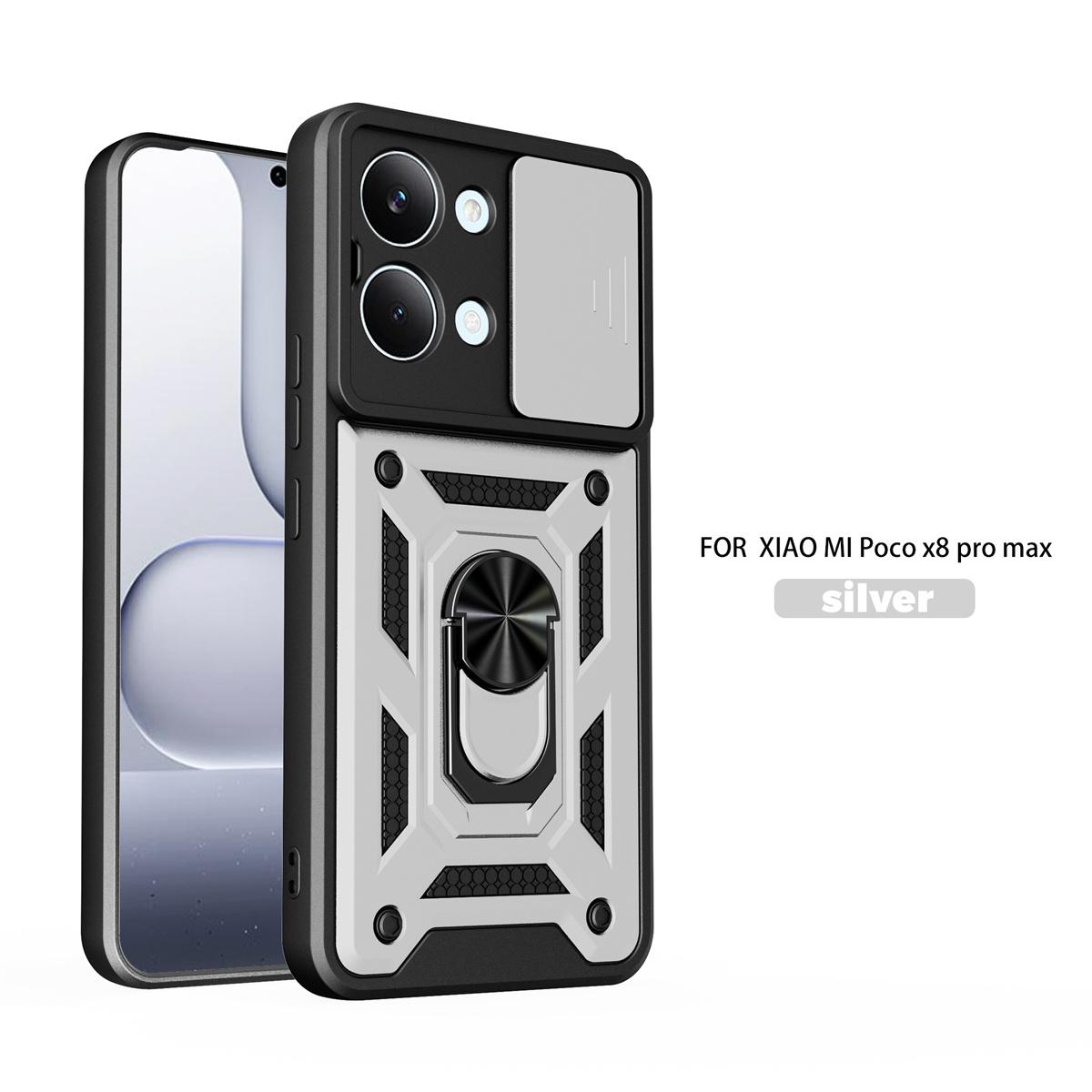 Чохол для Poco X8 Pro Чохол для Poco X7 Pro Poco X8 Pro Max F8 Ultra Тримач з магнітним кільцем Броньований чохол для телефону Захисна кришка з повзунком для камери Poco F8 ultra
Чохол для Poco X8 Pro Чохол для Poco X7 Pro Poco X8 Pro Max F8 Ultra Тримач з магнітним кільцем Броньований чохол для телефону Захисна кришка з повзунком для камери Poco F8 ultra