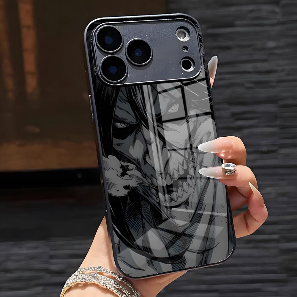 Attack On Titan Phone Case For IPhone 17 Pro Max 16 15 14 Pro Max 13 11 X Xs Xr 8 7Plus Glass Cover iPhone17 Pro
Attack On Titan Phone Case For IPhone 17 Pro Max 16 15 14 Pro Max 13 11 X Xs Xr 8 7Plus Glass Cover iPhone17 Pro