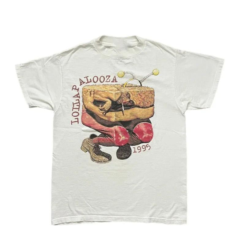 Vintage 1995 Lollapalooza Music Festival Crushed Man T Shirt S разноцветный
Vintage 1995 Lollapalooza Music Festival Crushed Man T Shirt S разноцветный