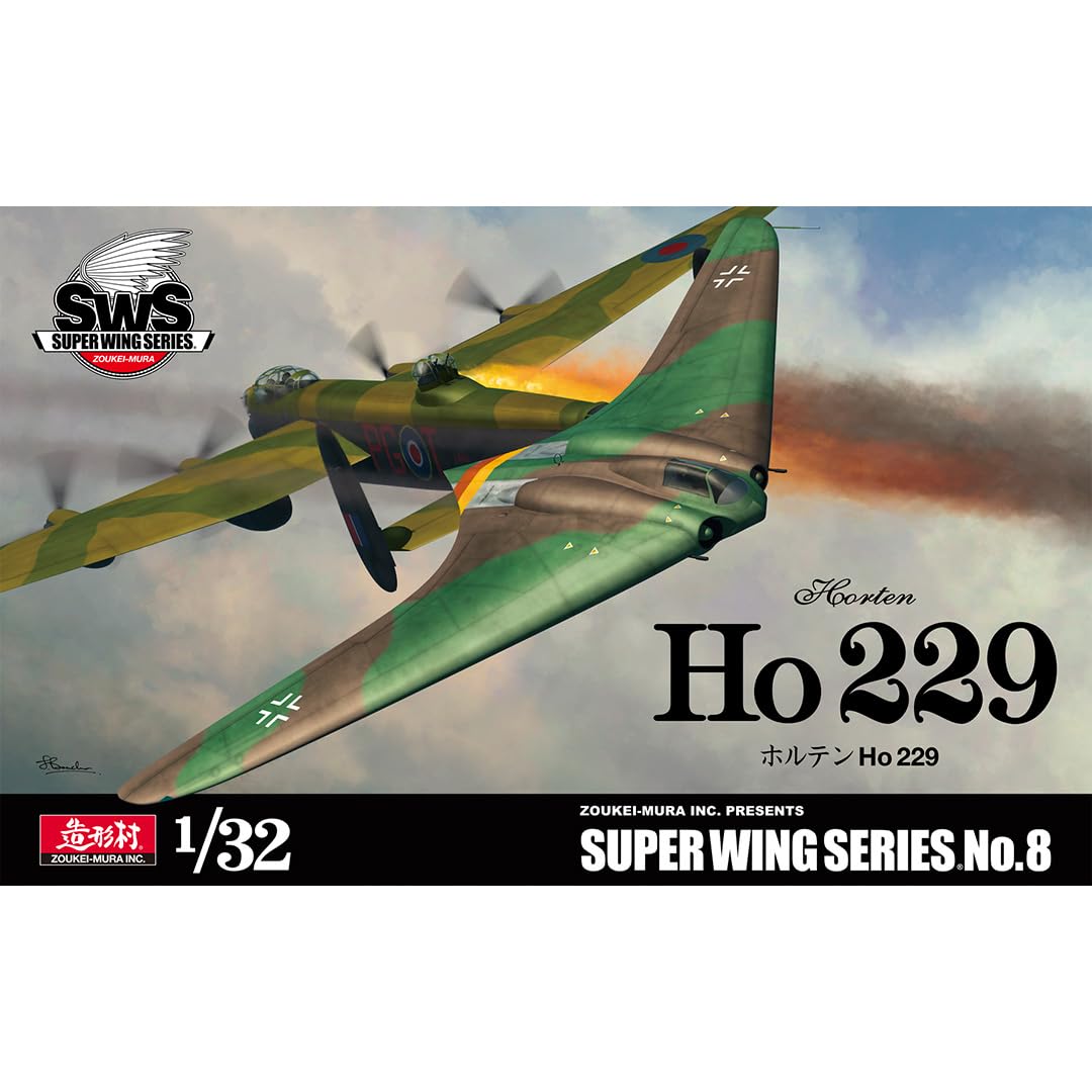 Volks SWS Horten Ho 229 Injection Plastic Kit Zoukei-mura 1/32
Volks SWS Horten Ho 229 Injection Plastic Kit Zoukei-mura 1/32