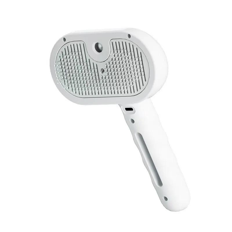 3-in-1 Steamy Dog Brush Electric Spray Cat Hair Brush for Massage Pet Grooming Removing Tangled Hair белый
3-in-1 Steamy Dog Brush Electric Spray Cat Hair Brush for Massage Pet Grooming Removing Tangled Hair белый