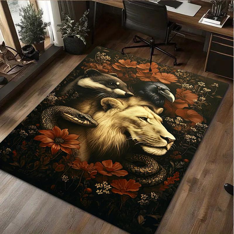 Animal Flowers Rug - Home carpet Office Decorative Carpet For Living Room Bedroom Door Mat Floor Rug Computer Chair Area Rug 40x60cm( 15x23in )
Animal Flowers Rug - Home carpet Office Decorative Carpet For Living Room Bedroom Door Mat Floor Rug Computer Chair Area Rug 40x60cm( 15x23in )
