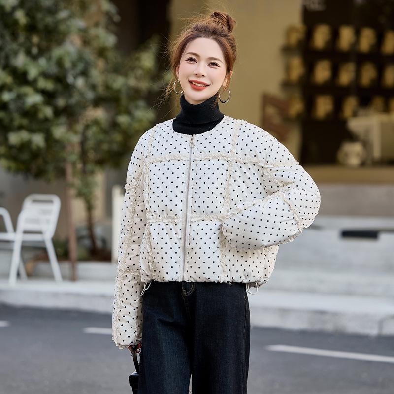 2024 Women s High-End Polka Dot Down Jacket - Versatile, Warm & Stylish XL (130-145 lbs)
2024 Women s High-End Polka Dot Down Jacket - Versatile, Warm & Stylish XL (130-145 lbs)