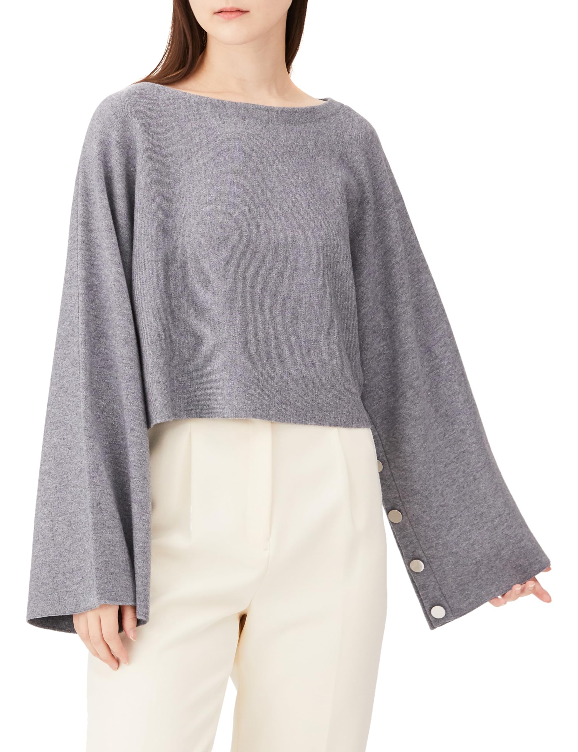 Grace Continental 2023AW Короткий трикотаж Размер Серый Топ, Женский, 24,
Grace Continental 2023AW Короткий трикотаж Размер Серый Топ, Женский, 24,