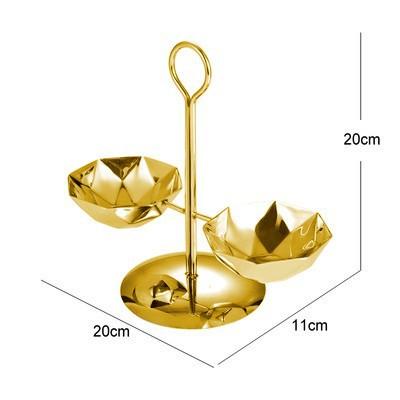 Stainless Steel Snack Platter 3-layer Fruit Plate Snack Bowl Dessert Plate Candy Bowl Pastry Plates Dried Fruit Platter Dish
Stainless Steel Snack Platter 3-layer Fruit Plate Snack Bowl Dessert Plate Candy Bowl Pastry Plates Dried Fruit Platter Dish