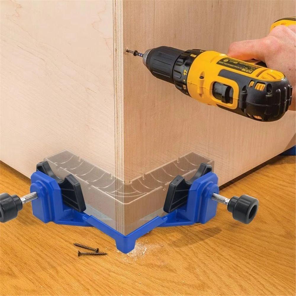 90 Degree Right-Angle Clamp Right Angle Quick Release Woodworking Clamp Tightening Operations Square Clamp Corner Clamp Red
90 Degree Right-Angle Clamp Right Angle Quick Release Woodworking Clamp Tightening Operations Square Clamp Corner Clamp Red