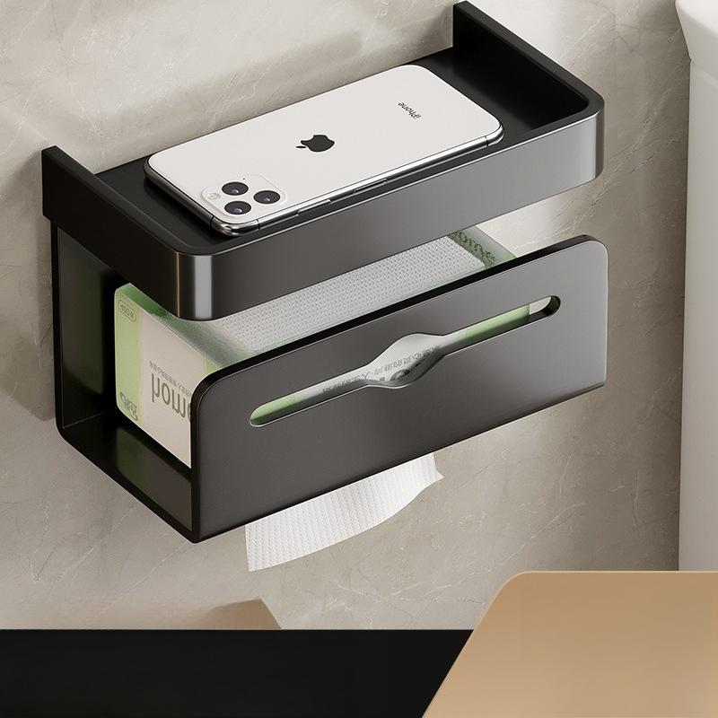 Gun Ash Toilet Tissue Box Wall Mounted Toilet Pumping Carton No Punching Toilet Paper Holder Toilet Roll Paper Shelf чорний
Gun Ash Toilet Tissue Box Wall Mounted Toilet Pumping Carton No Punching Toilet Paper Holder Toilet Roll Paper Shelf чорний