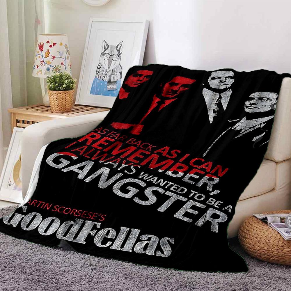 1pc Goodfellas Gangster Soft Flannel All-Season Throw for Home, Office, Outdoor UseDurable Comfort 100513 80cmx120cm(31inx47in)
1pc Goodfellas Gangster Soft Flannel All-Season Throw for Home, Office, Outdoor UseDurable Comfort 100513 80cmx120cm(31inx47in)