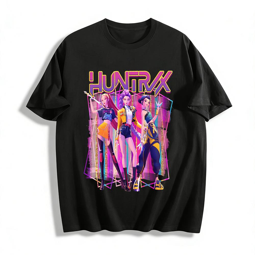 HUNTRIX Cyberpunk Style T-shirt, Cool Anime Girl Graphic Casual Loose Short Sleeve Top Pure cotton T-shirt XXS
HUNTRIX Cyberpunk Style T-shirt, Cool Anime Girl Graphic Casual Loose Short Sleeve Top Pure cotton T-shirt XXS