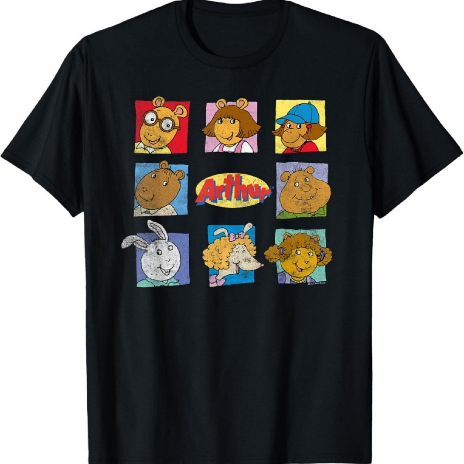 Arthur & Friends Grid With Logo T-Shirt S
Arthur & Friends Grid With Logo T-Shirt S