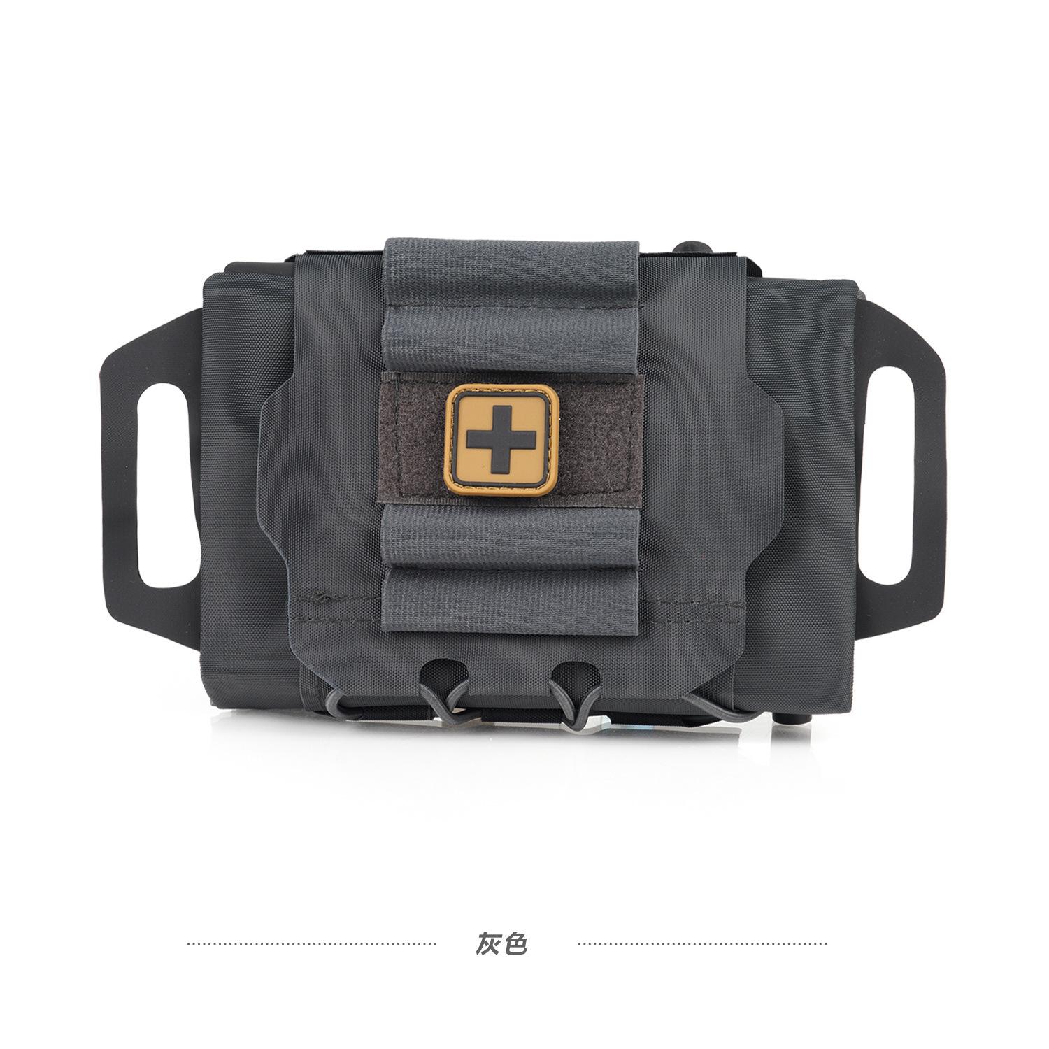 Tactical MOLLE First Aid Kit Tactical IFAK Medical First Aid Pouch Outdoors Hunting Camping Patrol Survival Equipment темно-сірий
Tactical MOLLE First Aid Kit Tactical IFAK Medical First Aid Pouch Outdoors Hunting Camping Patrol Survival Equipment темно-сірий