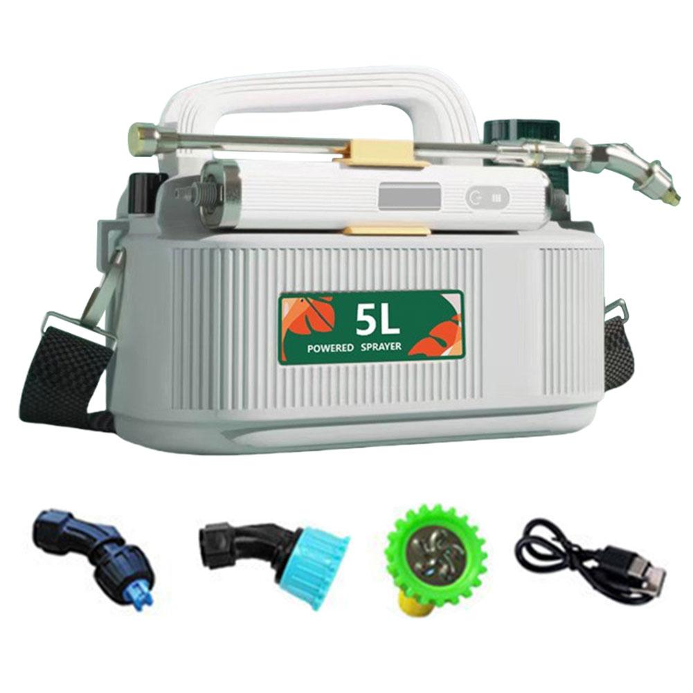 5L Electric Garden Sprayer USB Rechargeable Portable Spray Bottle Battery Powered Handheld Plant Sprinkler for Garden Lawn Farm
5L Electric Garden Sprayer USB Rechargeable Portable Spray Bottle Battery Powered Handheld Plant Sprinkler for Garden Lawn Farm