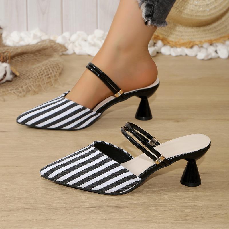 Summer Plus Size Women s Shoes Closed Toe Women s Slippers Elegant Dress Slippers Women Pointed Toe High Heels Modern Sandals 34EU/CN35 чорний
Summer Plus Size Women s Shoes Closed Toe Women s Slippers Elegant Dress Slippers Women Pointed Toe High Heels Modern Sandals 34EU/CN35 чорний