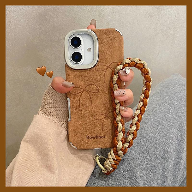 Three Bows Are Suitable for Apple 16 Promax Mobile Phone Case Iphone15 Protective Case 14 Brown Leather Pattern 13 Apple XS
Three Bows Are Suitable for Apple 16 Promax Mobile Phone Case Iphone15 Protective Case 14 Brown Leather Pattern 13 Apple XS