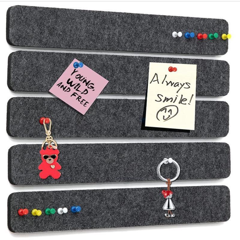 Decorative Felt Bulletin Board Strips - No-Punch Wall Stickers for Living Room
Decorative Felt Bulletin Board Strips - No-Punch Wall Stickers for Living Room