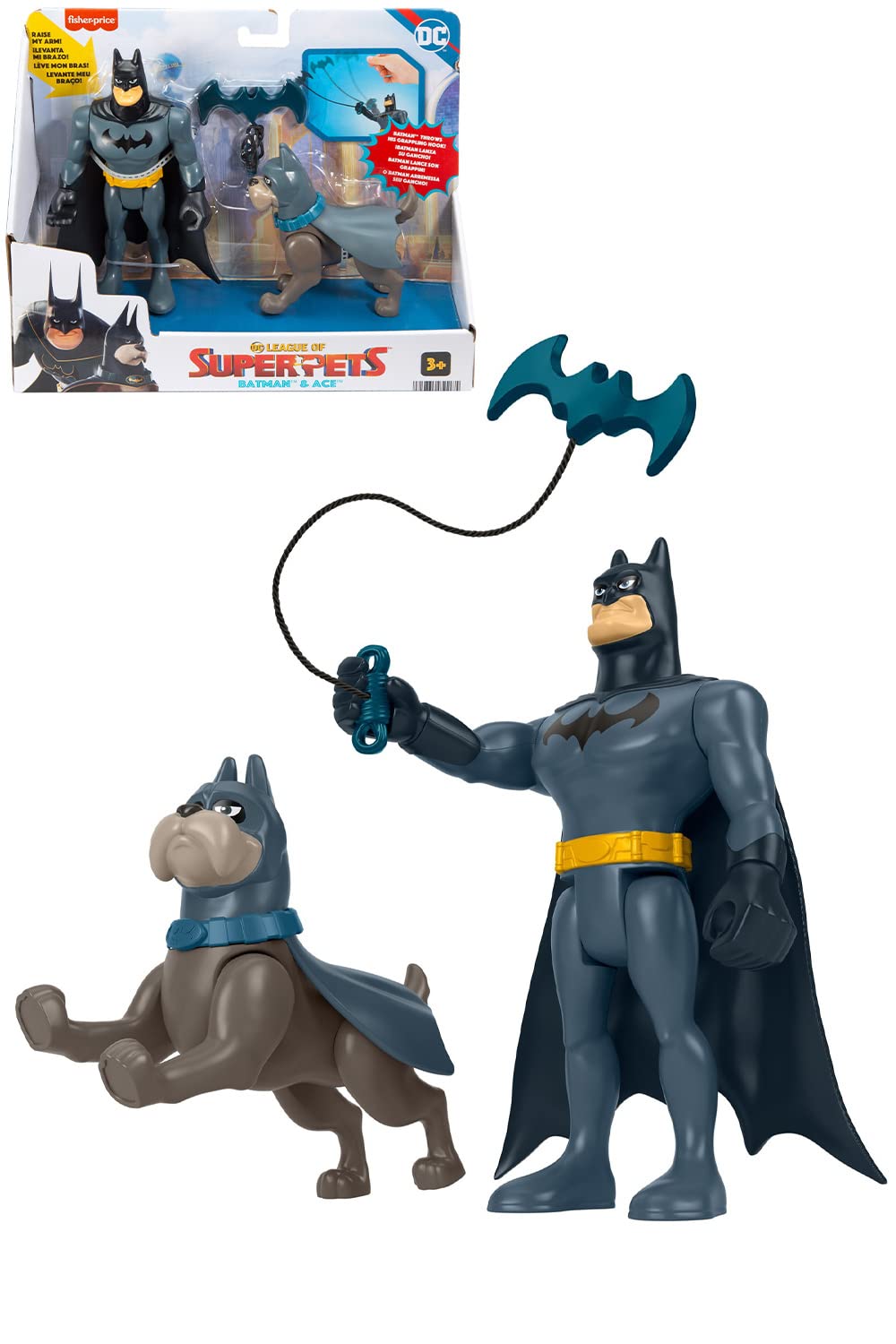 Лига Справедливости Бэтмена Эйс из фильма Лига Трех и HGL03 Серый Суперпитомцы (Суперпитомцы DC) & «Суперпитомцы DC» (Возраст до) синий
Лига Справедливости Бэтмена Эйс из фильма Лига Трех и HGL03 Серый Суперпитомцы (Суперпитомцы DC) & «Суперпитомцы DC» (Возраст до) синий