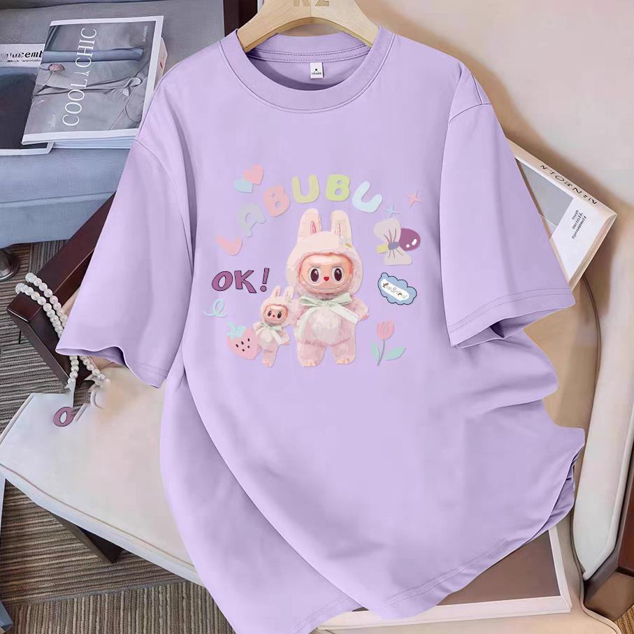 Новая Горячая Футболка с Принтом LaBuBu для Женщин Модная Летняя Футболка с Коротким Рукавом и Круглым Вырезом Одежда Унисекс M
Новая Горячая Футболка с Принтом LaBuBu для Женщин Модная Летняя Футболка с Коротким Рукавом и Круглым Вырезом Одежда Унисекс M