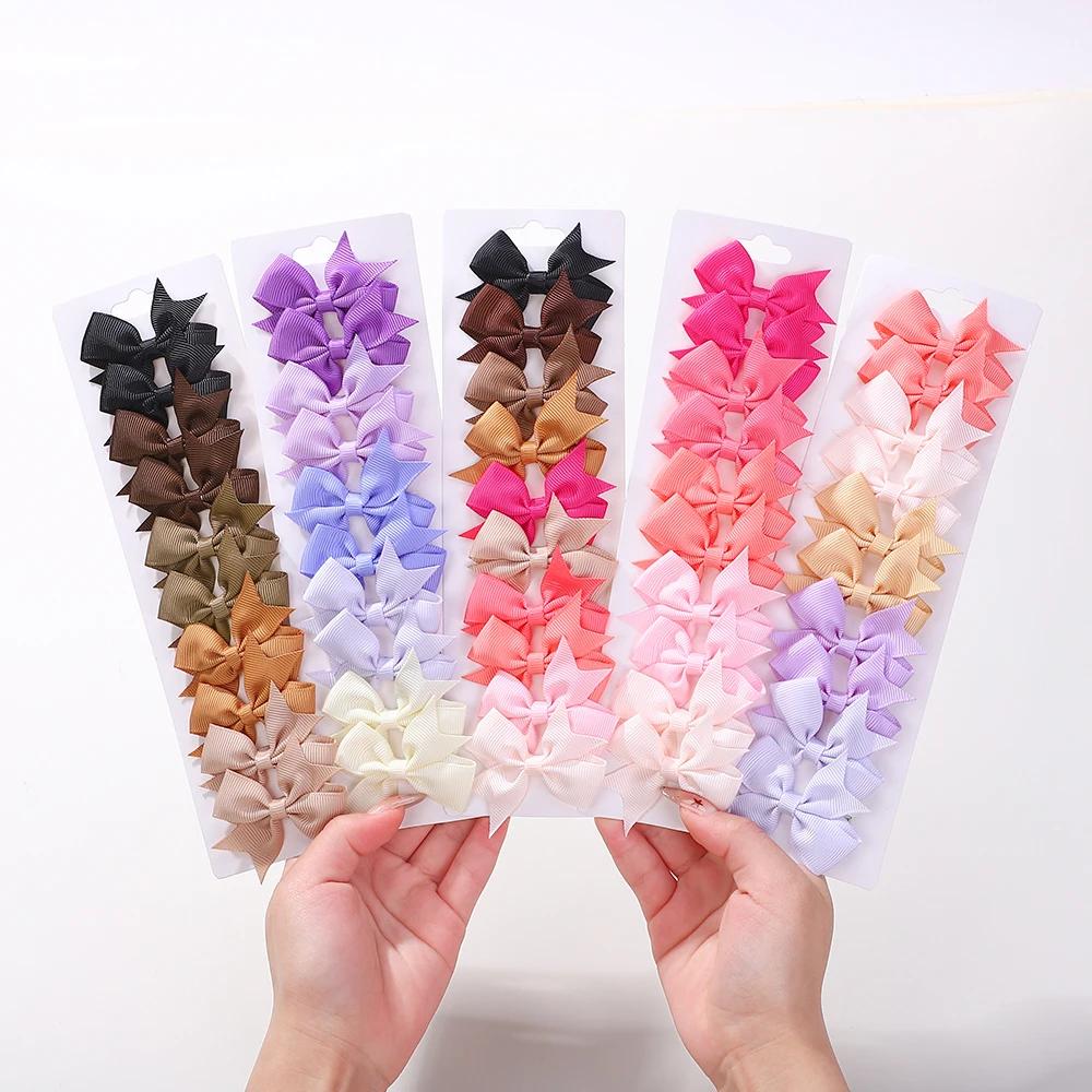 10pcs/set Solid Handmade Bows with Clips Cute Ribbon Bowknot Hair Clips for Baby Girls Hair Bows Kids Hair Accessories Gift Set
10pcs/set Solid Handmade Bows with Clips Cute Ribbon Bowknot Hair Clips for Baby Girls Hair Bows Kids Hair Accessories Gift Set