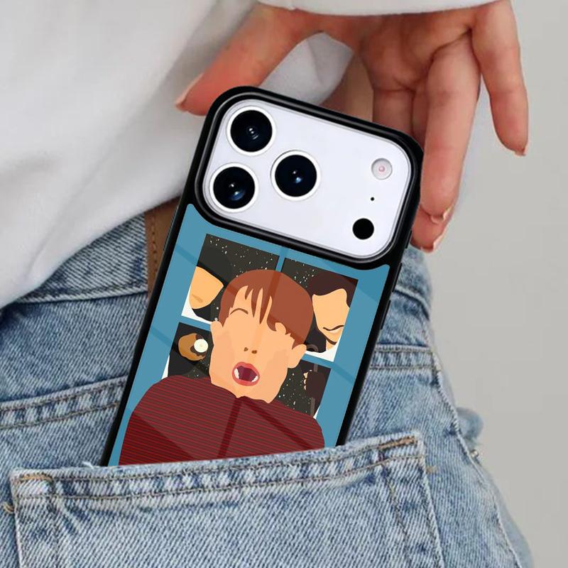 Home Alone soft Phone Case for iPhone 16e 15 14 13 12 17 Pro Max Plus Air 17pro Cover Coque iPhone17
Home Alone soft Phone Case for iPhone 16e 15 14 13 12 17 Pro Max Plus Air 17pro Cover Coque iPhone17