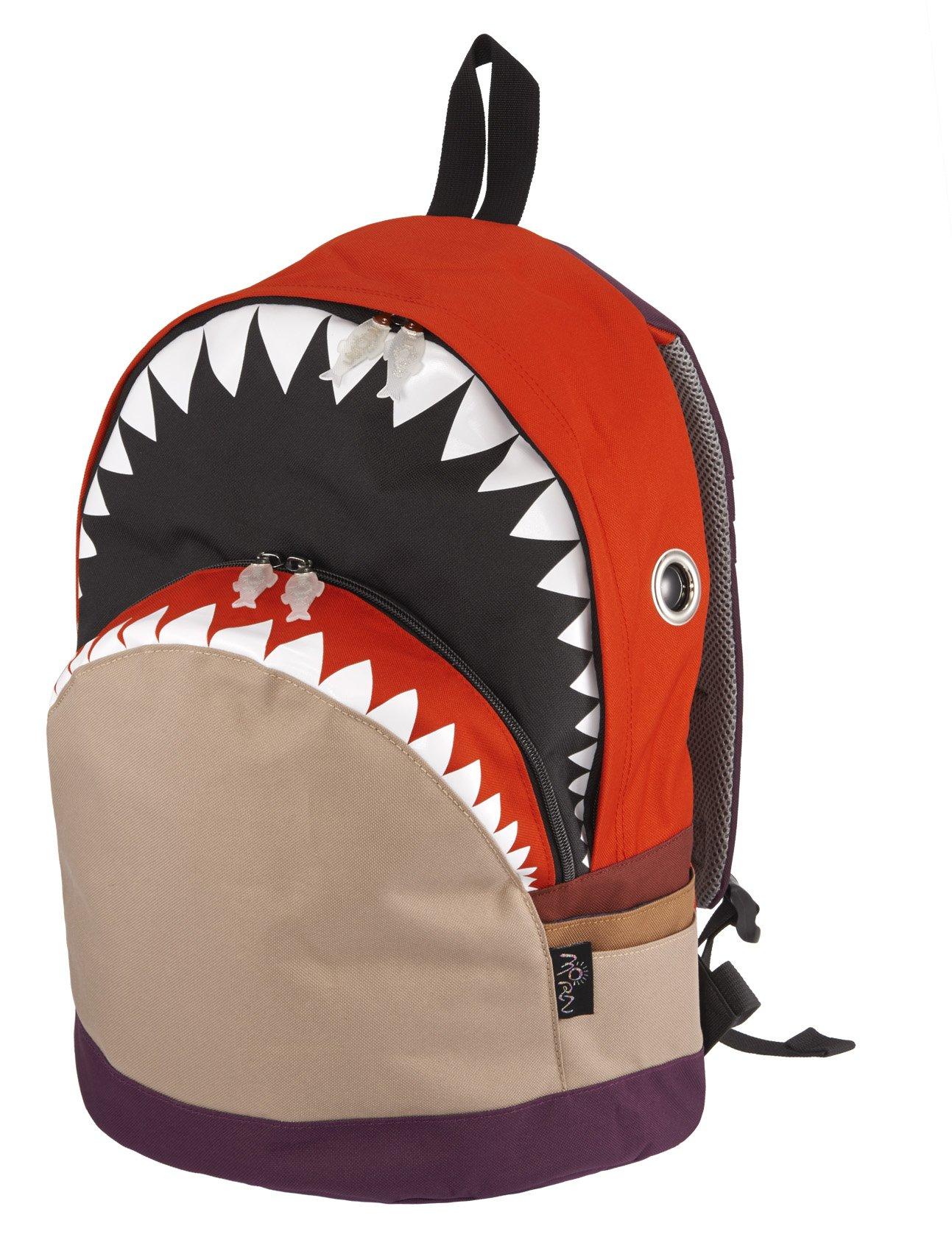 MORN CREATIONS Shark Backpack L size combination red/khaki
MORN CREATIONS Shark Backpack L size combination red/khaki
