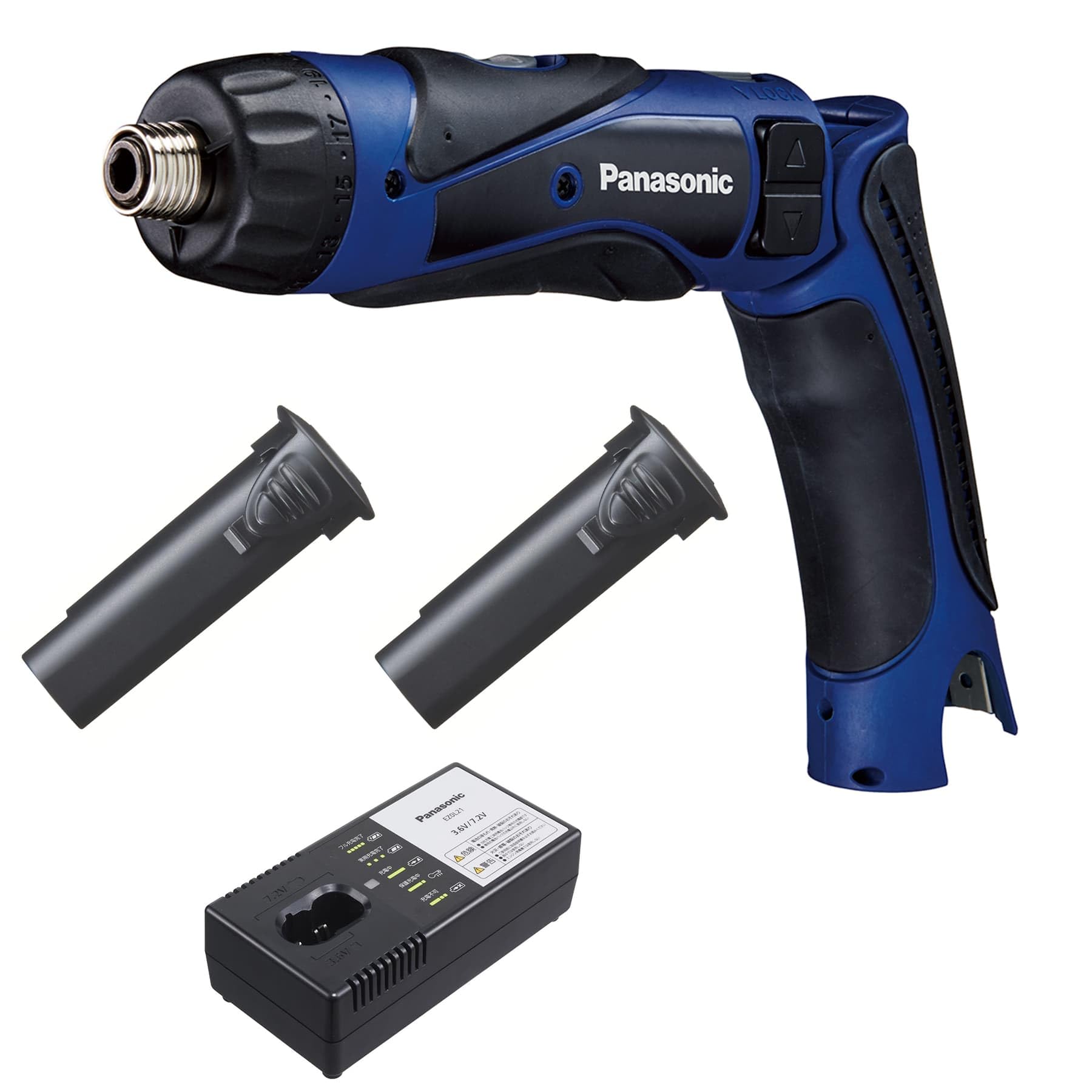 Panasonic Rechargeable Stick Driver Battery Pack x 2 Set Industrial S Series Clutch Switching Maximum Tightening Torque High Low Compatible with
Panasonic Rechargeable Stick Driver Battery Pack x 2 Set Industrial S Series Clutch Switching Maximum Tightening Torque High Low Compatible with