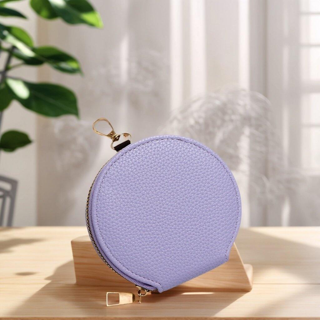 Stylish Round Short Wallet with Large Capacity, Women s Japanese Wallet, Zip Coin Purse, Card Holder фіолетовий
Stylish Round Short Wallet with Large Capacity, Women s Japanese Wallet, Zip Coin Purse, Card Holder фіолетовий