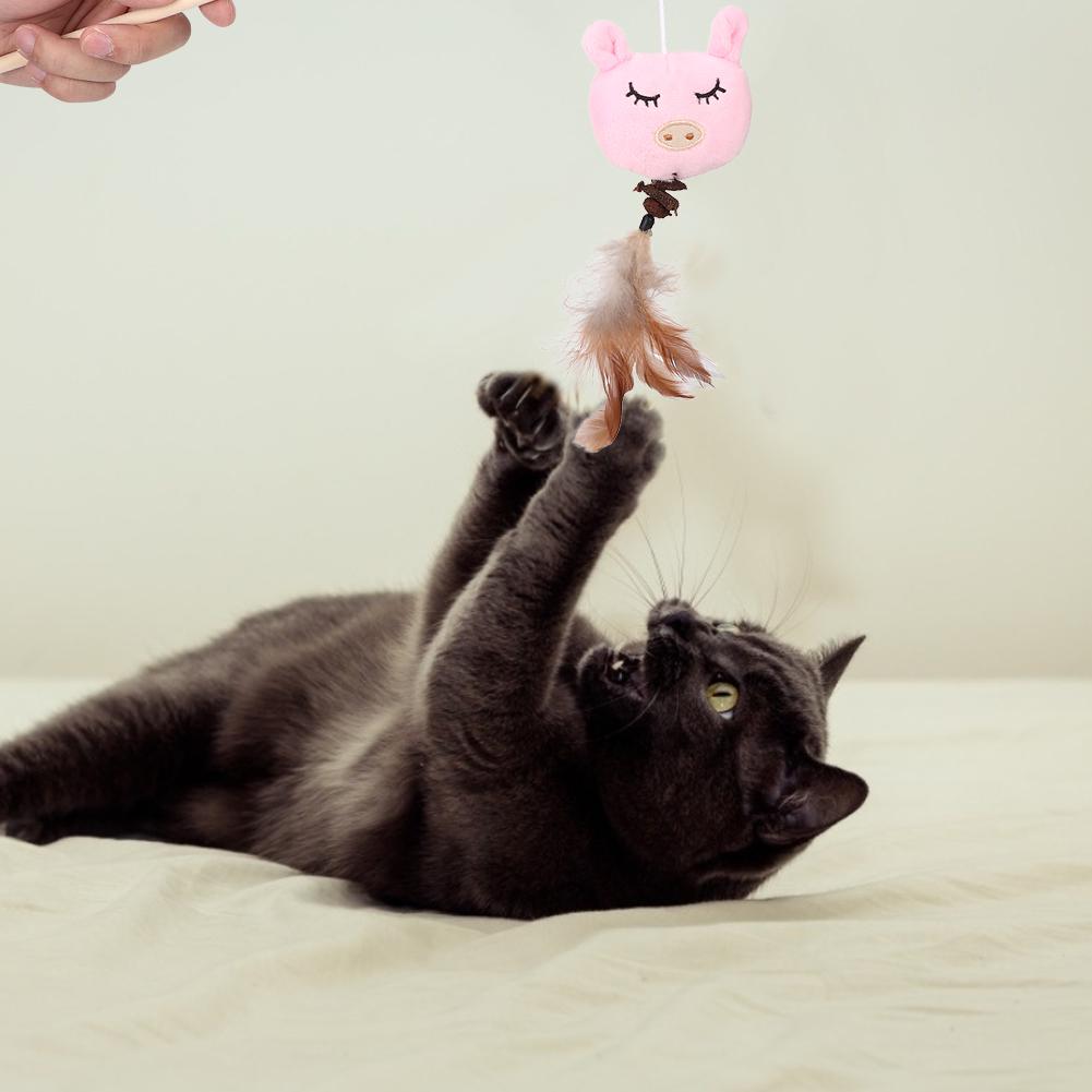 3PCS Pack Pet Cat Cartoon Plush Feather Teaser Wand Toy Wooden Stick Pole Interactive Stress Relieve Toys
3PCS Pack Pet Cat Cartoon Plush Feather Teaser Wand Toy Wooden Stick Pole Interactive Stress Relieve Toys