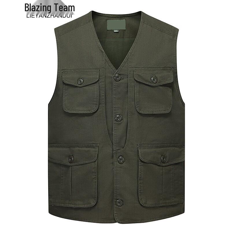 Men s Multi-Pocket Cotton Utility Vest 2XL
Men s Multi-Pocket Cotton Utility Vest 2XL