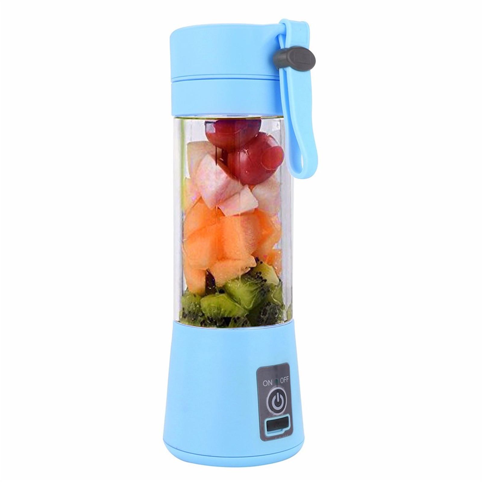 Portable Smoothie 2 Blades In 3D Travel Personal With USB Rechargeable Batteries Household Fruit Mixer Detachable Cup USB Juicer Cup 380ml
Portable Smoothie 2 Blades In 3D Travel Personal With USB Rechargeable Batteries Household Fruit Mixer Detachable Cup USB Juicer Cup 380ml