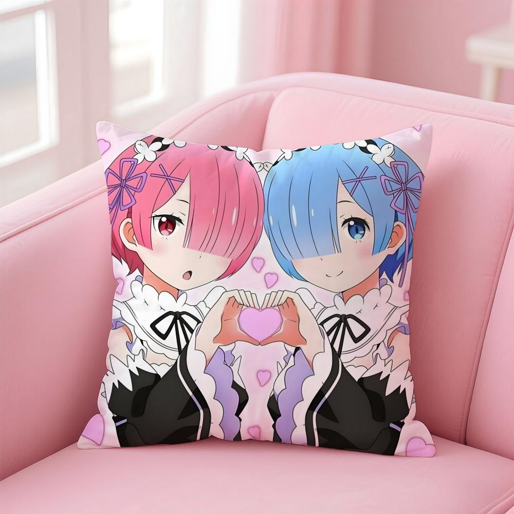 Re Zero anime cool cute Cushion Cover Comfortable Reversible Pillow Cover Ideal for Car Sofa Bedroom & Beyond 30cmx30cm
Re Zero anime cool cute Cushion Cover Comfortable Reversible Pillow Cover Ideal for Car Sofa Bedroom & Beyond 30cmx30cm