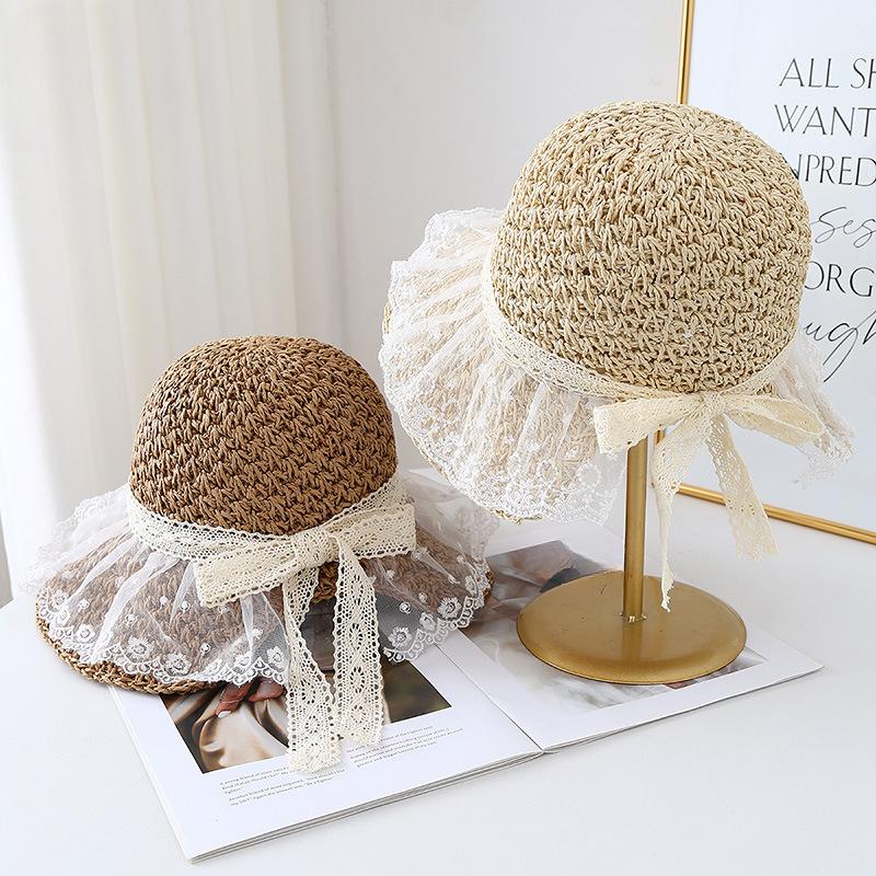 New Lace Mesh Straw Hat Splicing Women s Summer Sunscreen Visor Hat Big Brim Sun Hat Vacation Beach Adjustable хакі
New Lace Mesh Straw Hat Splicing Women s Summer Sunscreen Visor Hat Big Brim Sun Hat Vacation Beach Adjustable хакі