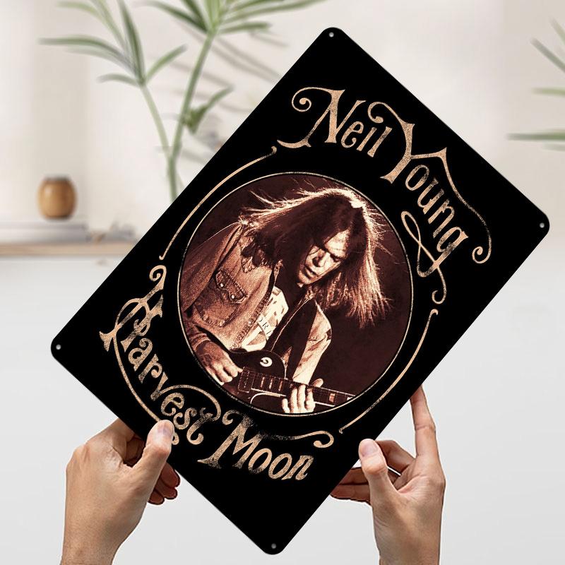 Neil Young Harvest Moon Printed Poster Customized Wall Art Retro Vintage Metal Tin Signs for Decoration Bedroom Decorations Room 7.9x11.8In(20x30cm)
Neil Young Harvest Moon Printed Poster Customized Wall Art Retro Vintage Metal Tin Signs for Decoration Bedroom Decorations Room 7.9x11.8In(20x30cm)