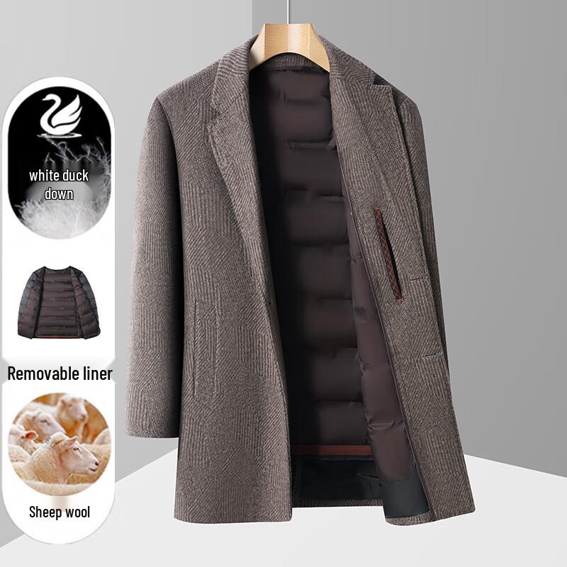 Firstview Men s Winter Suit Overcoat with Detachable Down Liner FV25D1863 4XL
Firstview Men s Winter Suit Overcoat with Detachable Down Liner FV25D1863 4XL