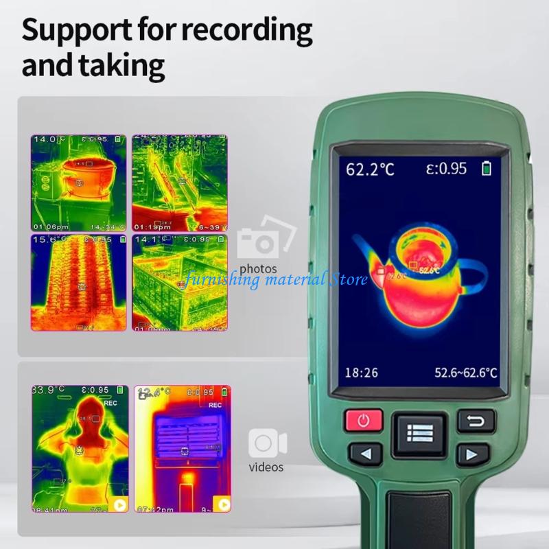 Y5GD High Resolution Infrare Thermals Imaging Camera Wide Temperature Ranges - 20℃~ 400℃ with Builts in 16Gb Memory Card China Mainland
Y5GD High Resolution Infrare Thermals Imaging Camera Wide Temperature Ranges - 20℃~ 400℃ with Builts in 16Gb Memory Card China Mainland
