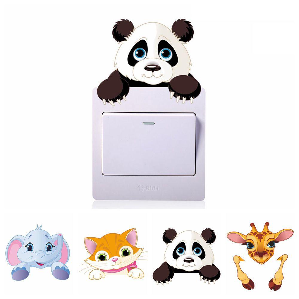 1 PC Removable Mural Home Decor Kids Room Decal Switch Sticker Cartoon Animal Wall Sticker
1 PC Removable Mural Home Decor Kids Room Decal Switch Sticker Cartoon Animal Wall Sticker