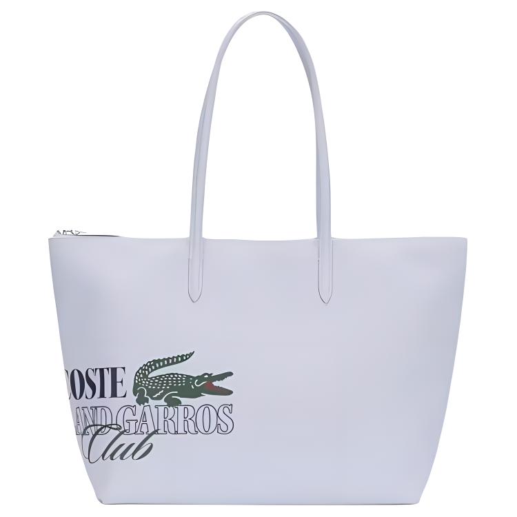 Lacoste Classic Crocodile Pattern Zipper Tote Bag Shopping Handbag PVC Large Women tote Phoenix-Blue NF4511RG Phoenix Blue,Large
Lacoste Classic Crocodile Pattern Zipper Tote Bag Shopping Handbag PVC Large Women tote Phoenix-Blue NF4511RG Phoenix Blue,Large