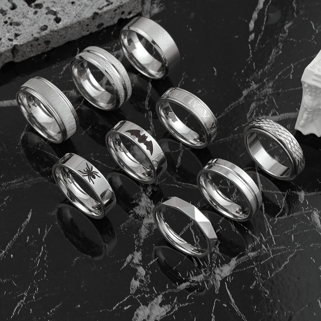 Titanium Steel Ring for Men and Women, Simple Fashion Multi-Faceted Ring, Stainless Steel Jewelry, Direct from Manufacturer 9No.
Titanium Steel Ring for Men and Women, Simple Fashion Multi-Faceted Ring, Stainless Steel Jewelry, Direct from Manufacturer 9No.