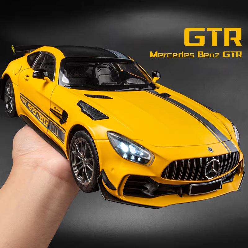 1:18 Mercedes-Benz GTR Green Demon Alloy Литая игрушечная модель автомобиля Звук и свет Детские игрушки Предметы коллекционирования Подарок на день рождения
1:18 Mercedes-Benz GTR Green Demon Alloy Литая игрушечная модель автомобиля Звук и свет Детские игрушки Предметы коллекционирования Подарок на день рождения