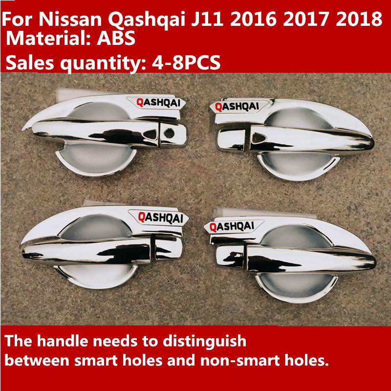 For Nissan Qashqai J11 2016 2017 2018 Chrome Handle Cover/ABS Door Bowl Cap Cover Trims Car-Styling A
For Nissan Qashqai J11 2016 2017 2018 Chrome Handle Cover/ABS Door Bowl Cap Cover Trims Car-Styling A