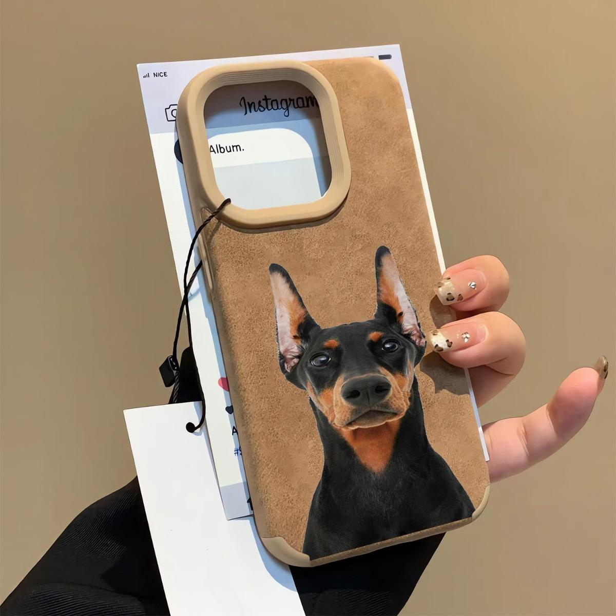 Cute Leopard Striped Dachshund for IPhone14 Mobile Phone Case Xr for Apple 16promax Cartoon 15/13 For iPhone XR
Cute Leopard Striped Dachshund for IPhone14 Mobile Phone Case Xr for Apple 16promax Cartoon 15/13 For iPhone XR