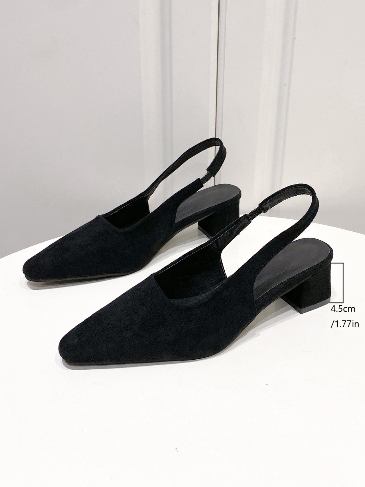 Сказочные сандалии на среднем толстом каблуке с юбкой, простые ремешки, пустые остроносые туфли-лодочки, новые весна-лето 42 чёрный
Сказочные сандалии на среднем толстом каблуке с юбкой, простые ремешки, пустые остроносые туфли-лодочки, новые весна-лето 42 чёрный