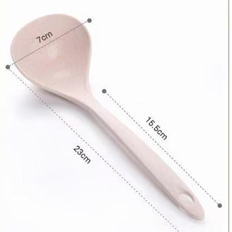 3pc Wheat Cellulose Wheat Straw Large Spoon Paddle Scoop Non-Stick Ladle Kitchen Accessories 3pc слонова кістка
3pc Wheat Cellulose Wheat Straw Large Spoon Paddle Scoop Non-Stick Ladle Kitchen Accessories 3pc слонова кістка