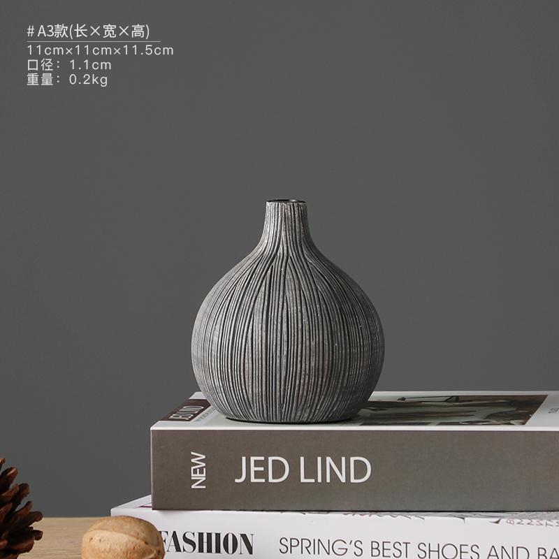 Creative Resin Vase for Home Decoration, Nordic Grey Flower Bottle, Minimalist Decor Crafts, Living Room Accessories
Creative Resin Vase for Home Decoration, Nordic Grey Flower Bottle, Minimalist Decor Crafts, Living Room Accessories