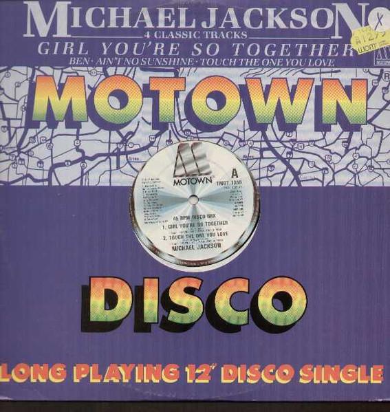 12inch Record MICHAEL JACKSON - Girl You re So Together TMGT1355 Motown 1984 UK Soul/Funk Used
12inch Record MICHAEL JACKSON - Girl You re So Together TMGT1355 Motown 1984 UK Soul/Funk Used